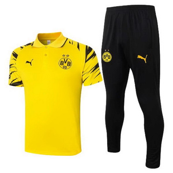Polo Borussia Dortmund Conjunto Completo 2020/21 Amarillo Negro